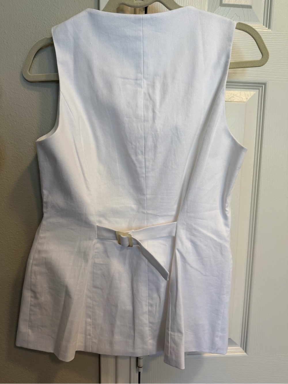 Banana Republic Factory Linen-Blend Long Cutaway Vest - NWT - Picture 4 of 9